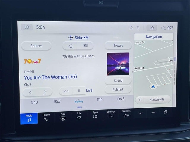 2025 Ford F-250SD Lariat BLACK WIDOW by FOX FACTORY