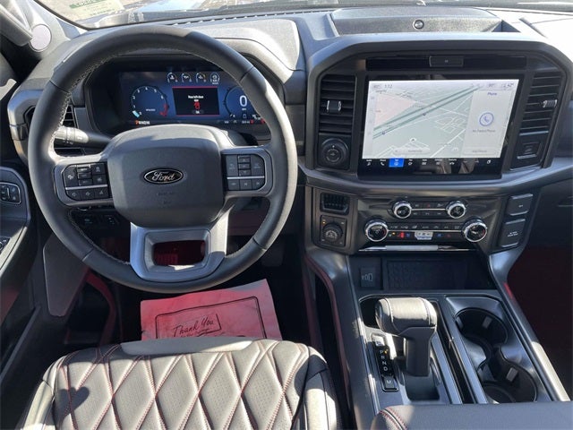 2025 Ford F-150 Lariat BLACK WIDOW by FOX FACTORY