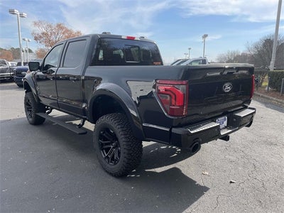 2025 Ford F-150 Lariat BLACK WIDOW by FOX FACTORY