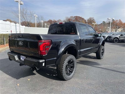 2025 Ford F-150 Lariat BLACK WIDOW by FOX FACTORY
