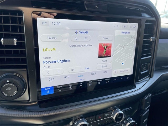 2025 Ford F-150 Lariat BLACK WIDOW by FOX FACTORY