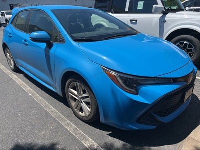 2019 Toyota Corolla Hatchback SE