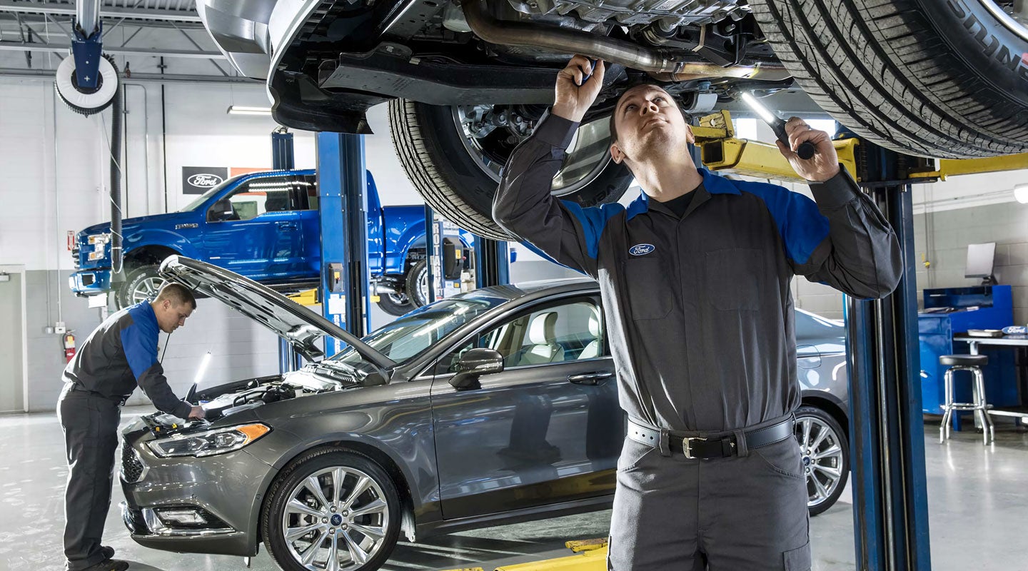 Why Service Here - Huntersville Ford
