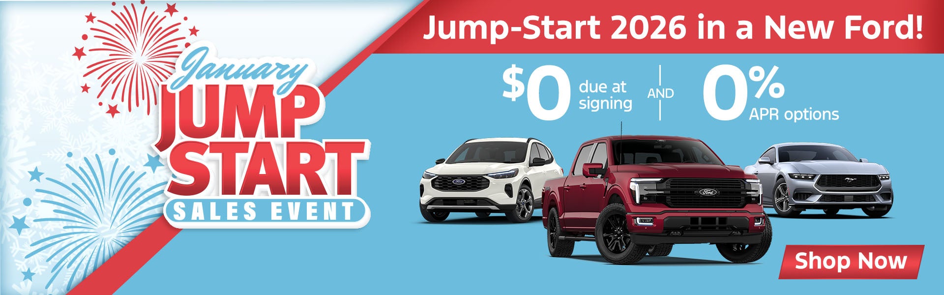 Huntersville Ford January jump start sales event